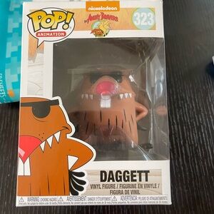 Funko Angry Beavers Daggett Vinyl Figure - Brown and Black